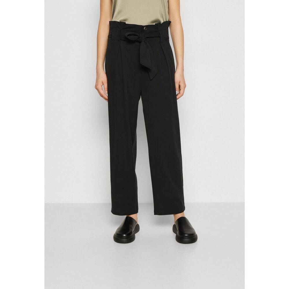 Scotch & Soda DAISY HIGH‎ RISE STRAIGHT LEG PAPERBAG TROUSERS Size large